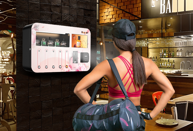 自动香水喷雾售货机对创业运营商有什么优势?